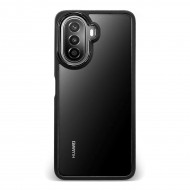 Husa spate pentru Huawei Nova Y70 - Leaf Case Negru