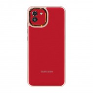 Husa spate pentru Samsung Galaxy A03 - Leaf Case Roz