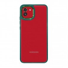 Husa spate pentru Samsung Galaxy A03 - Leaf Case Verde