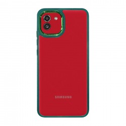 Husa spate pentru Samsung Galaxy A03 - Leaf Case Verde