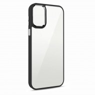 Husa spate pentru Samsung Galaxy A13 - Leaf Case Negru
