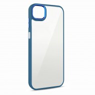 Husa spate pentru Samsung Galaxy A22 5G - Leaf Case Albastru