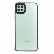 Husa spate pentru Samsung Galaxy A22 5G - Leaf Case Negru