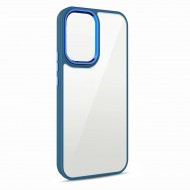 Husa spate pentru Samsung Galaxy A52 - Leaf Case Albastru