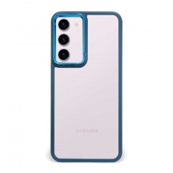 Husa spate pentru Samsung Galaxy S23 Plus- Leaf Case Albastru