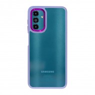 Husa spate pentru Samsung Galaxy A13 5G - Leaf Case Mov