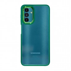Husa spate pentru Samsung Galaxy A04S - Leaf Case Verde