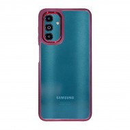 Husa spate pentru Samsung Galaxy A13 5G - Leaf Case Visiniu