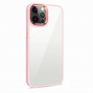 Husa spate pentru iPhone 14 Pro Max - Leaf Case Roz