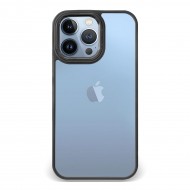 Husa spate pentru iPhone 13 Pro - Leaf Case Negru