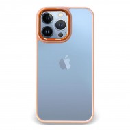 Husa spate pentru iPhone 13 Pro - Leaf Case Roz