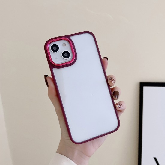 Husa spate pentru iPhone 13 Pro Max - Leaf Case Rosu