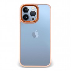 Husa spate pentru iPhone 13 Pro Max - Leaf Case Roz