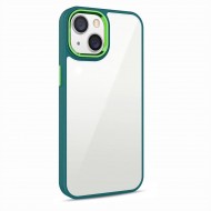 Husa spate pentru iPhone 14 - Leaf Case Verde