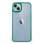 Husa spate pentru iPhone 14 Plus - Leaf Case Verde