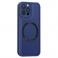 Husa spate pentru iPhone 13 Pro Max - MagSafe Case Albastru