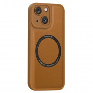 Husa spate pentru iPhone 14 Plus - MagSafe Case Maro