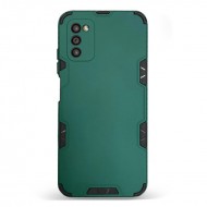 Husa spate pentru Samsung Galaxy A02S - Mantis Case Verde Crud / Negru