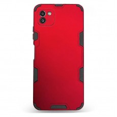 Husa spate pentru Samsung Galaxy A03 - Mantis Case Rosu / Negru