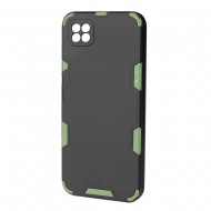 Husa spate pentru Samsung Galaxy A22 5G - Mantis Case Negru / Verde