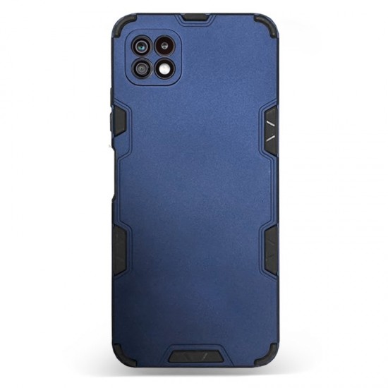 Husa spate pentru Samsung Galaxy A22 5G - Mantis Case Albastru / Negru