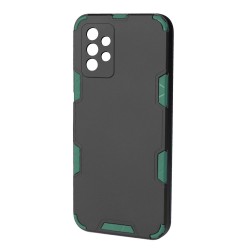 Husa spate pentru Samsung Galaxy A23 - Mantis Case Negru / Vernil