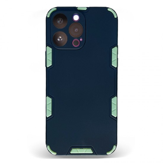 Husa spate pentru iPhone 14 Pro Max - Mantis Case Negru / Verde