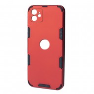 Husa spate pentru iPhone 11 - Mantis Case Rosu / Negru