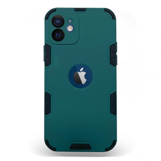Husa spate pentru iPhone 11 - Mantis Case Verde Crud / Negru