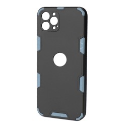 Husa spate pentru iPhone 12 Pro - Mantis Case Negru / Bleu