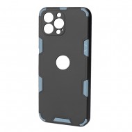 Husa spate pentru iPhone 13 Pro - Mantis Case Negru / Bleu