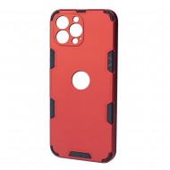 Husa spate pentru iPhone 13 Pro - Mantis Case Rosu / Negru