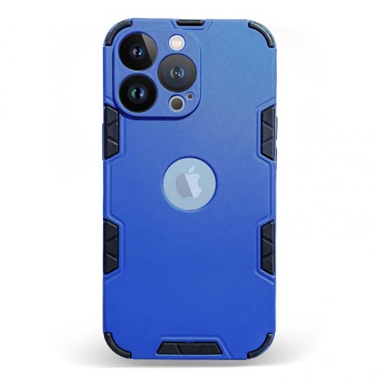 Husa spate pentru iPhone 13 Pro - Mantis Case Albastru / Negru