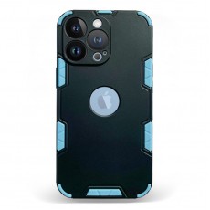 Husa spate pentru iPhone 13 Pro - Mantis Case Negru / Bleu