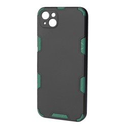 Husa spate pentru iPhone 14 Plus - Mantis Case Negru / Vernil