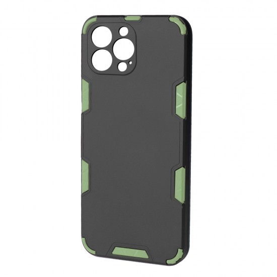 Husa spate pentru iPhone 14 Pro Max - Mantis Case Negru / Verde