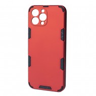 Husa spate pentru iPhone 14 Pro Max - Mantis Case Rosu / Negru