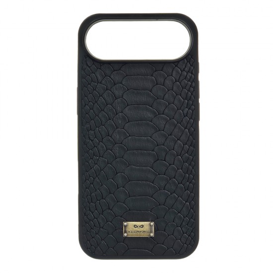Husa spate pentru iPhone 17 Air Keephone Python - Negru