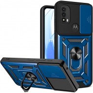 Husa spate pentru Motorola Moto E20- Slide Case Albastru Deschis