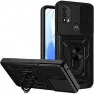 Husa spate pentru Motorola Moto E40- Slide Case Negru