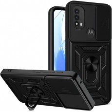 Husa spate pentru Motorola Moto E40- Slide Case Negru