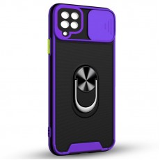 Husa spate pentru Samsung Galaxy A22 - Slide Case Mov