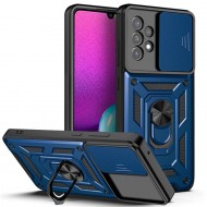 Husa spate pentru Samsung Galaxy A33 5G - Slide Case Albastru Deschis