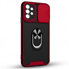 Husa spate pentru Samsung Galaxy A72 - Slide Case Rosu