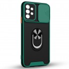 Husa spate pentru Samsung Galaxy A72 - Slide Case Verde