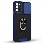 Husa spate pentru Samsung Galaxy S20 FE - Slide Case Albastru