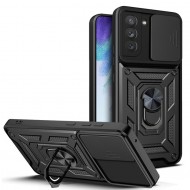 Husa spate pentru Motorola Moto E20- Slide Case Negru