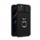 Husa spate pentru iPhone 11 Pro - Slide Case Negru