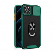Husa spate pentru iPhone 11 Pro Max - Slide Case Verde
