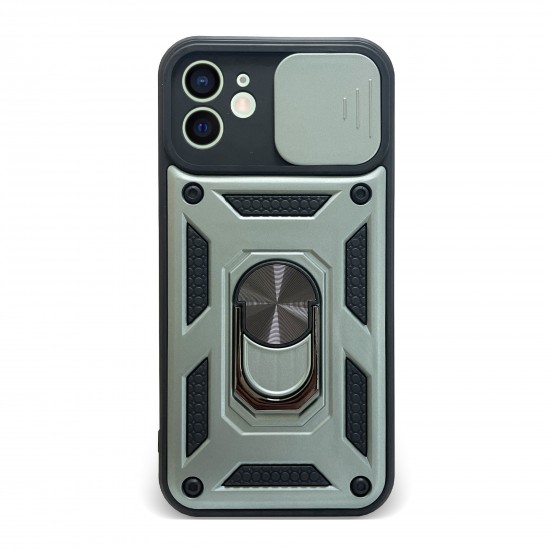 Husa spate pentru iPhone 12 Pro Max - Slide Case Vernil